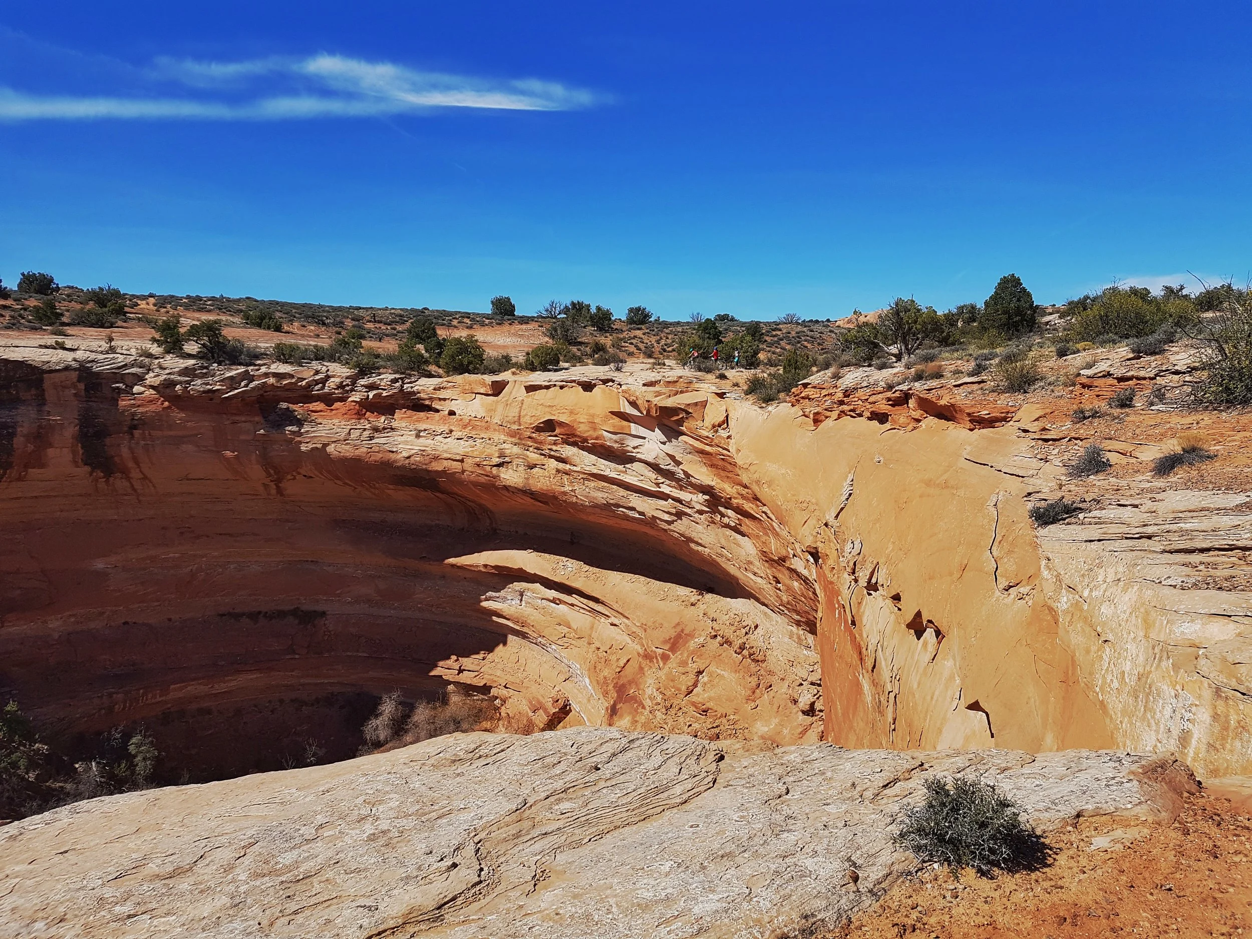 Rocky Tops trail (Navajo Rocks trail system).