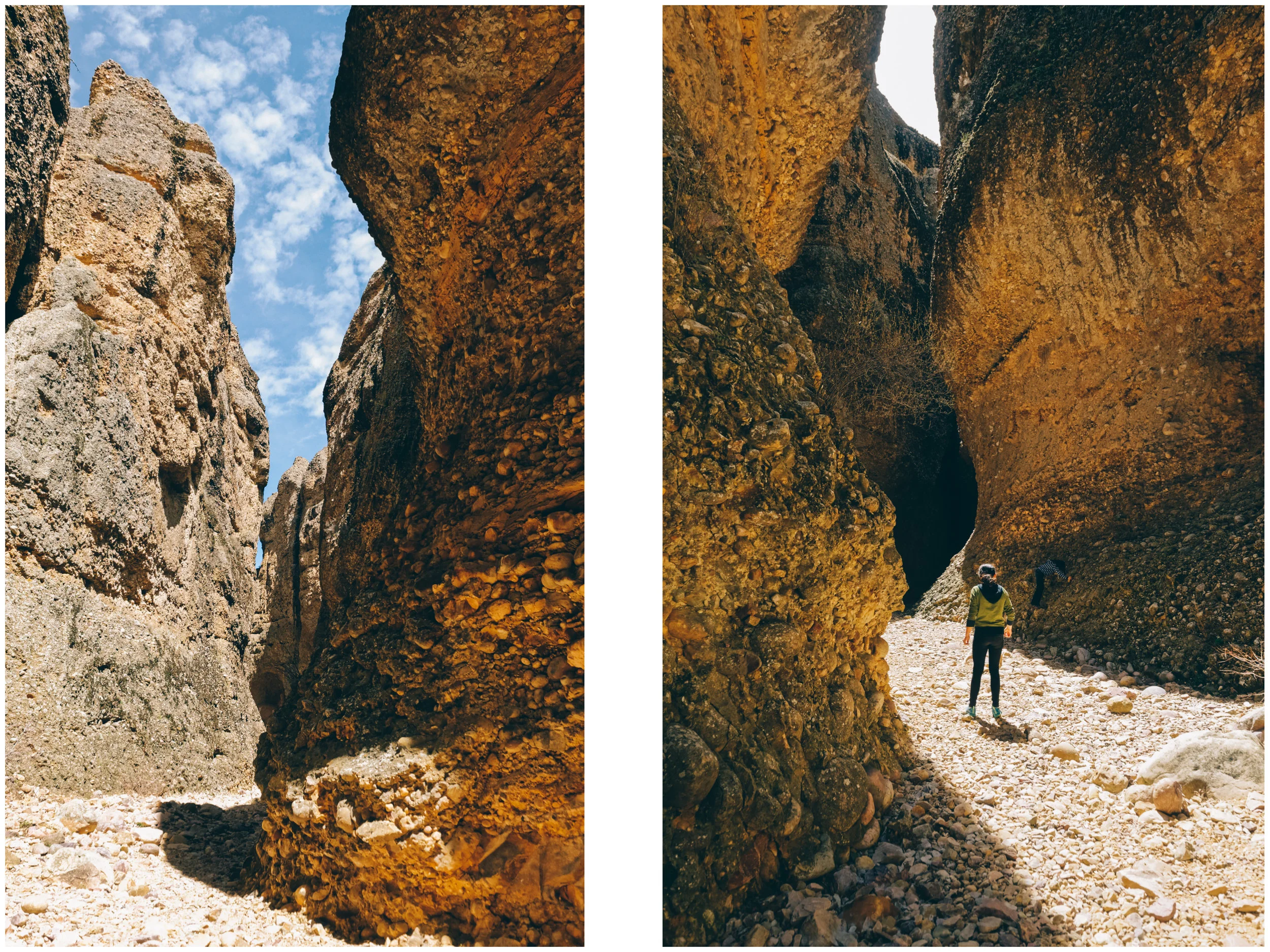 Inside Box Canyon.