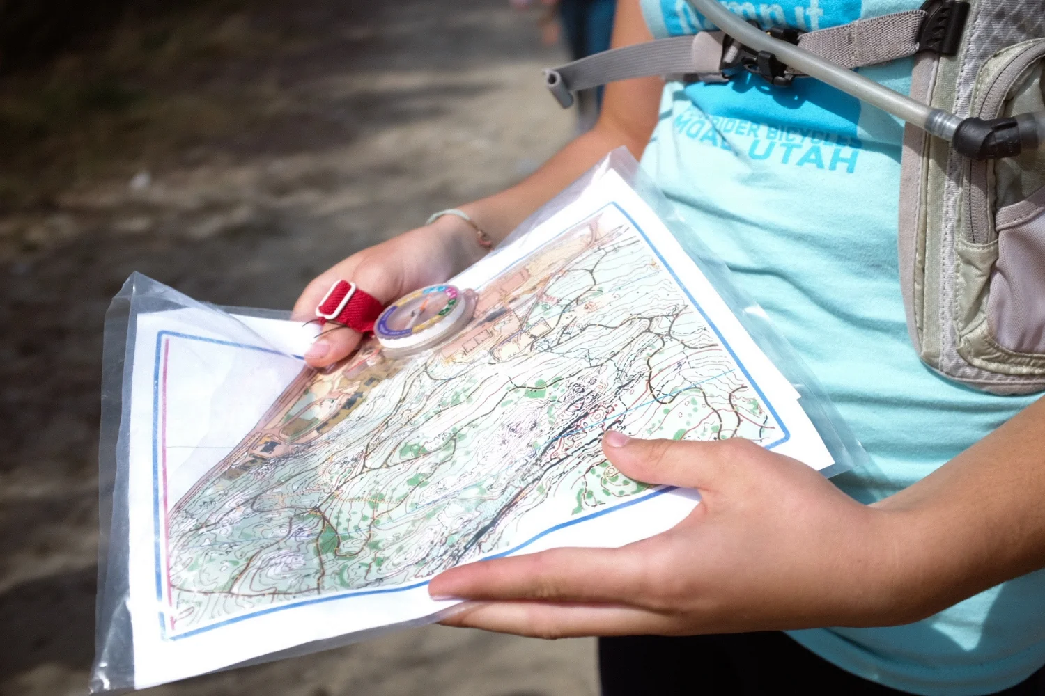 The girls did an orienteering workshop and had a blast. They will be going to the orienteering meets of the club this summer.
