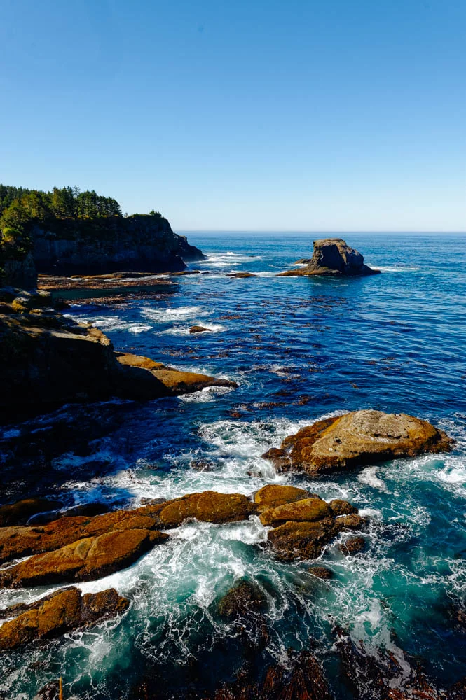 The beautiful rugged waters of Cape Flattery