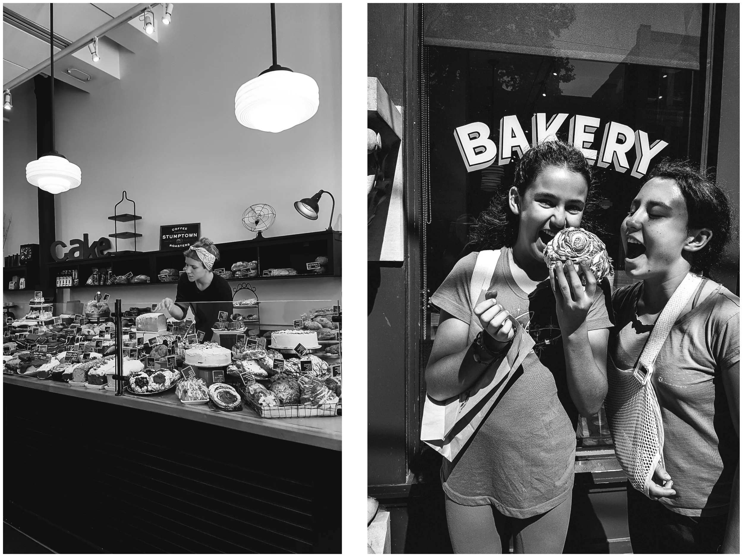 Purebread has amazing everything! Try the crack bars and the giant meringues (right).