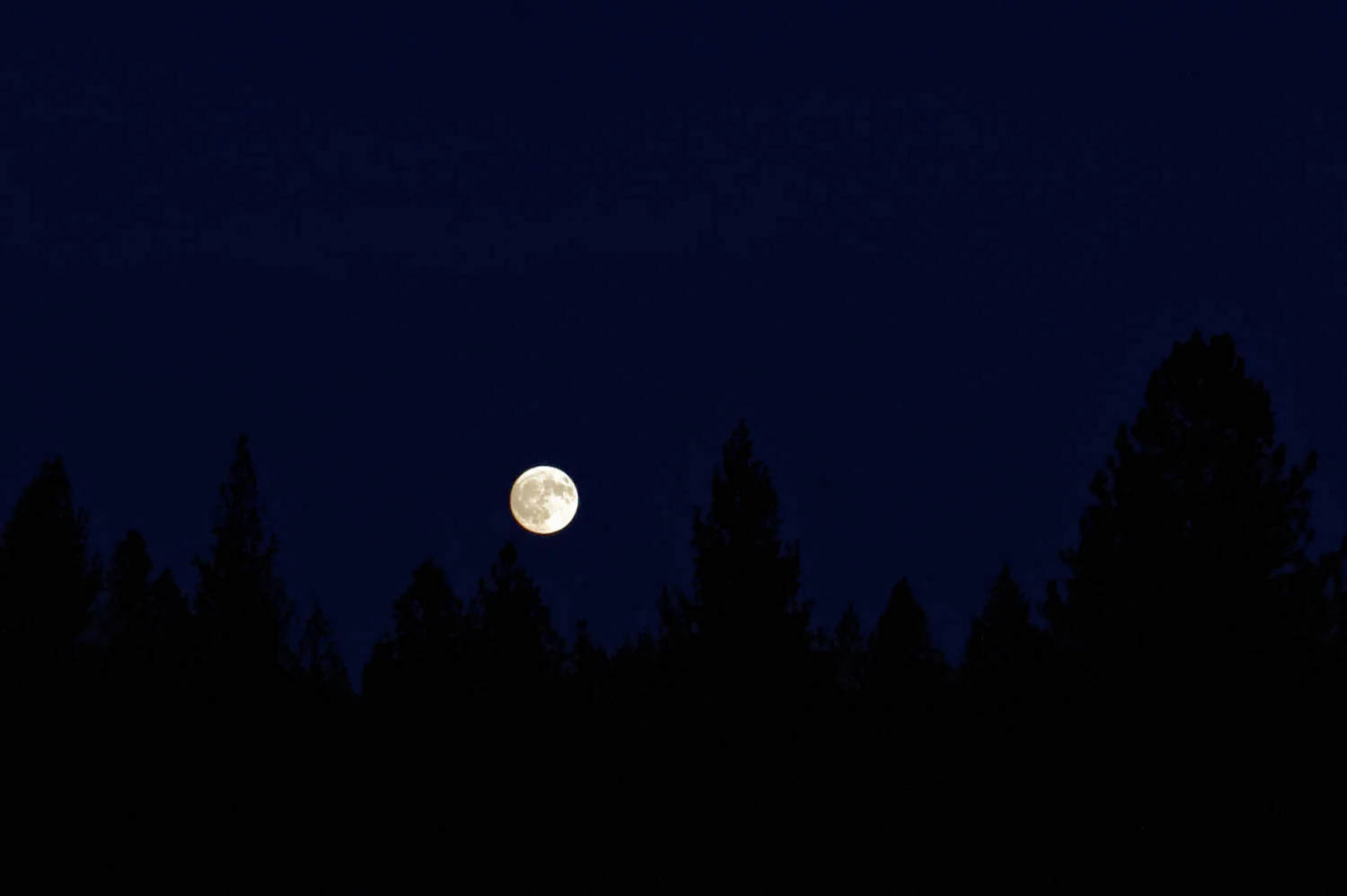 Full moon rise over our camp.