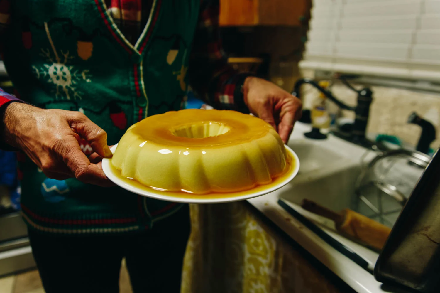 Antonio's delicious flan.