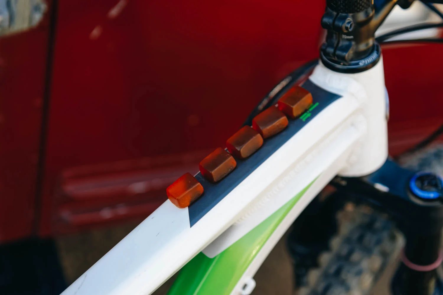 Energy chew have to be accessible when you ride. They also might get extra crunchy...
