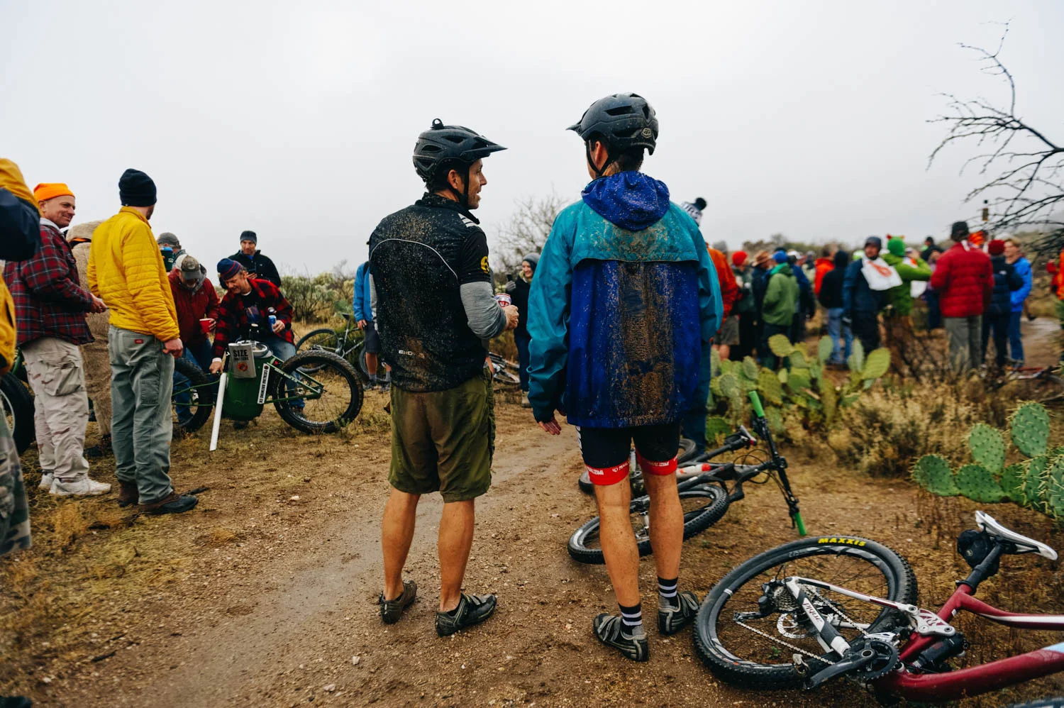 Let’s go ride bikes in AZ they said, it’ll be warm and sunny, they said...