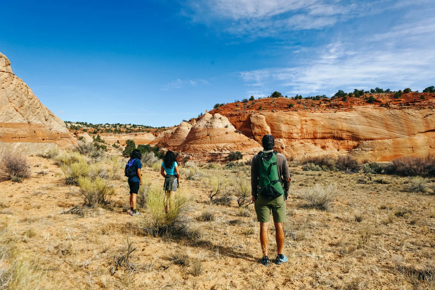 Approach hike to Big Horn Canyon