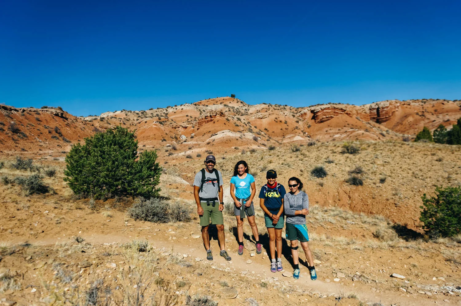 The birthday hike crew