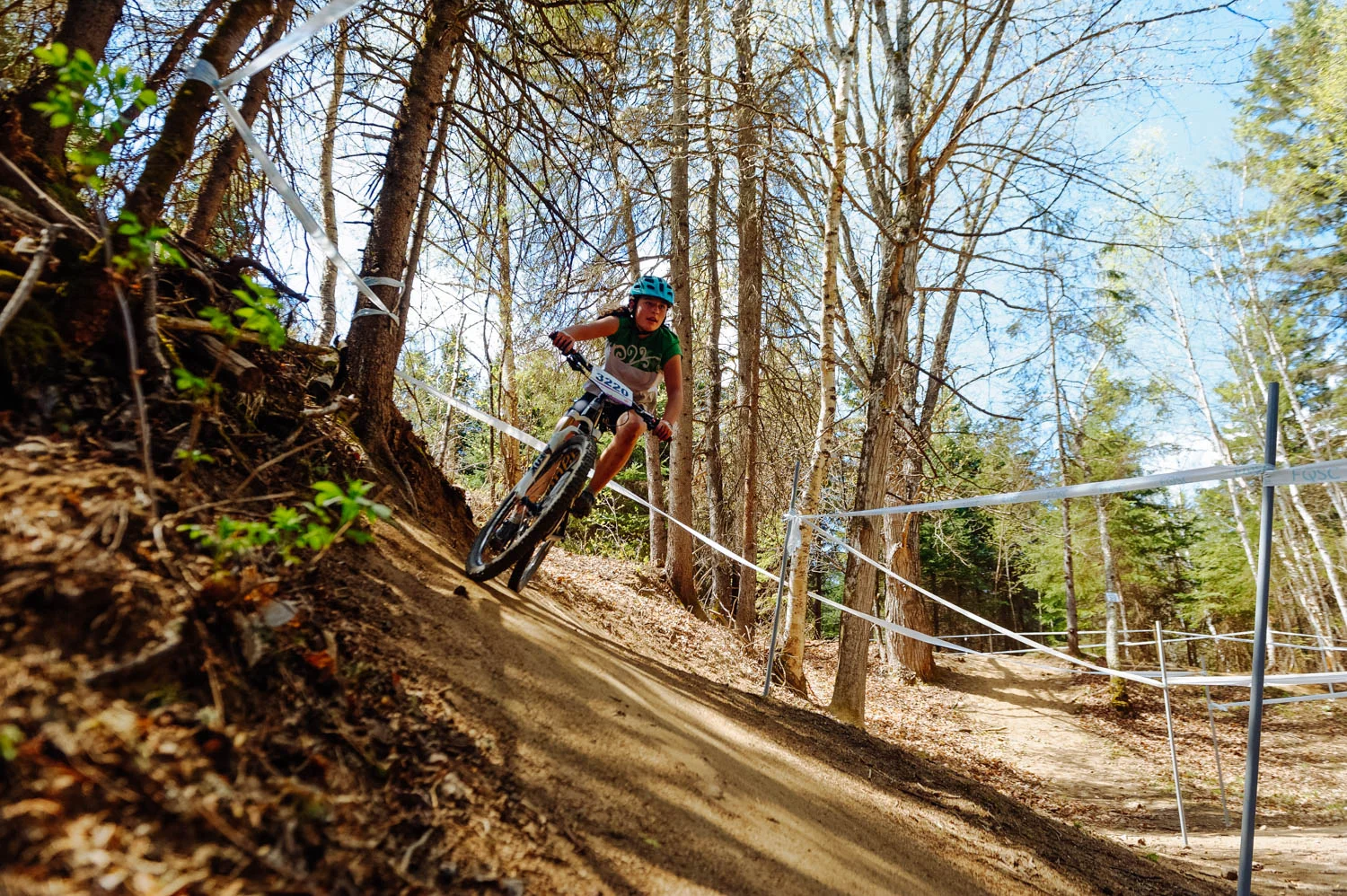 Mara during the XCT (the second event of the race, the other two didn't race that one).