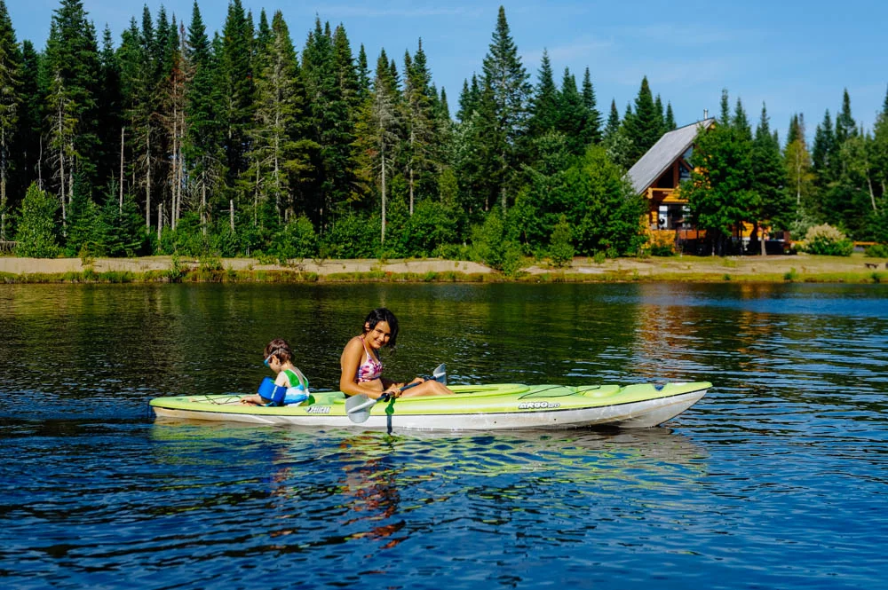 Mathilde reconnected with kayaking. She loves it.
