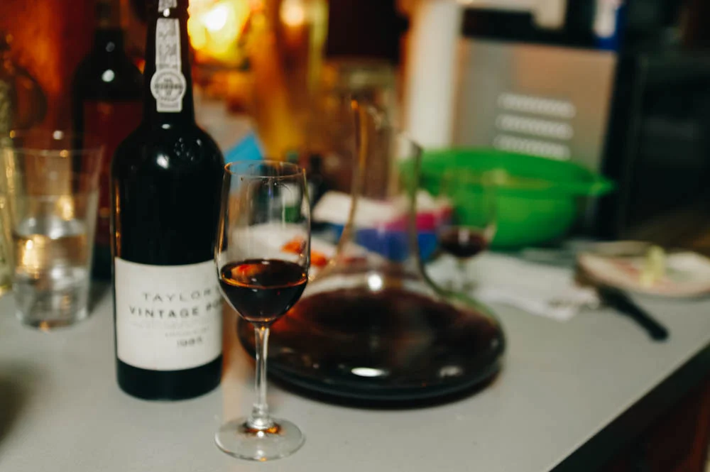 The most amazing 1985 Vintage Port. Our friends truly spoiled us.