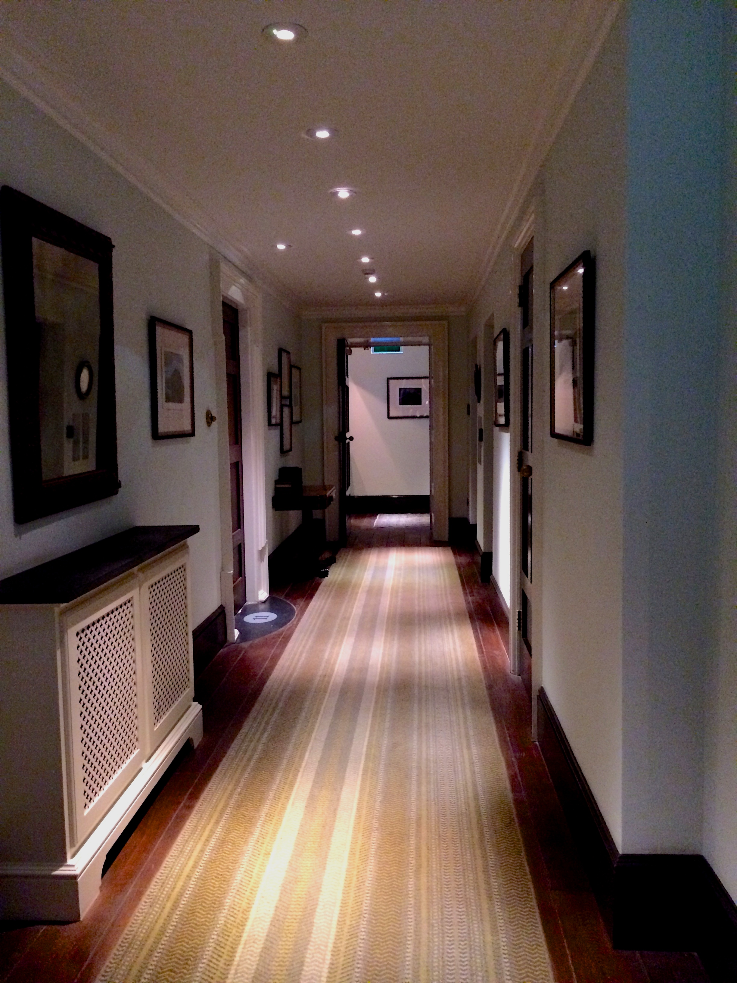 Hallway to our suite