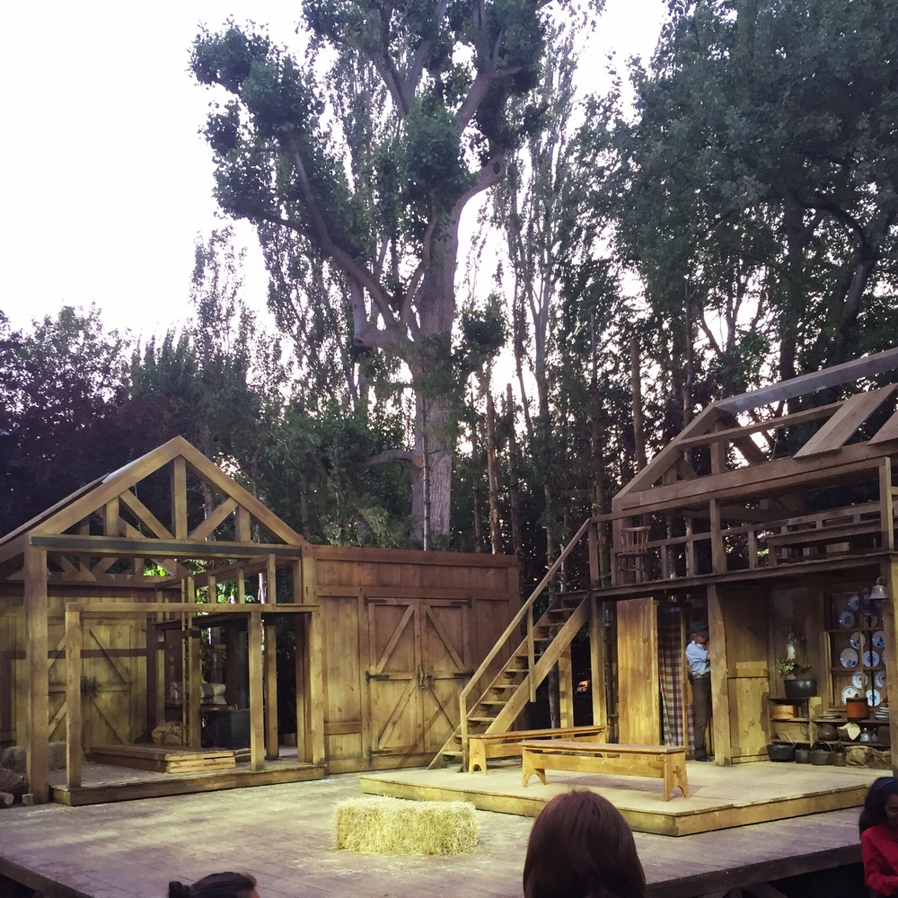 Seven Brides for Seven Brothers stage / open air theatre