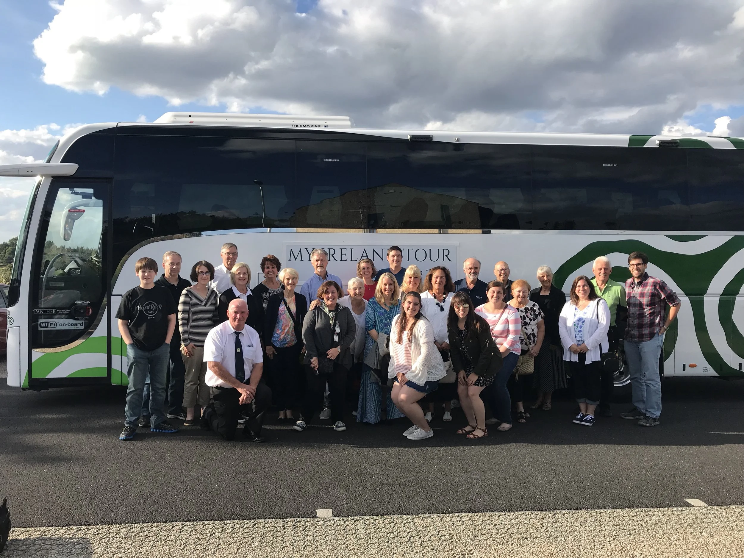 Our Tour Group and Driver