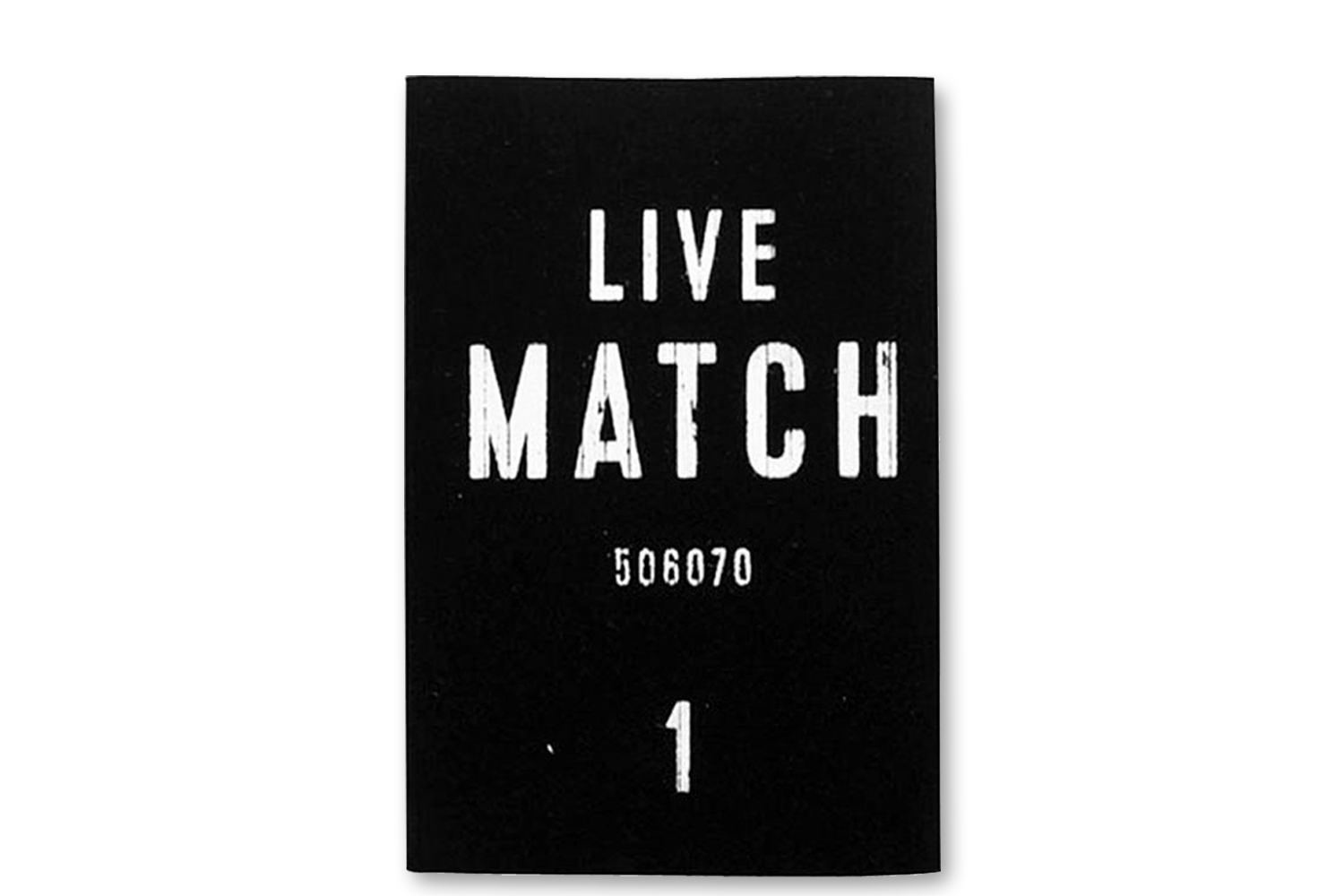 Satoshi Machiguchi (bookshop M) Live Match