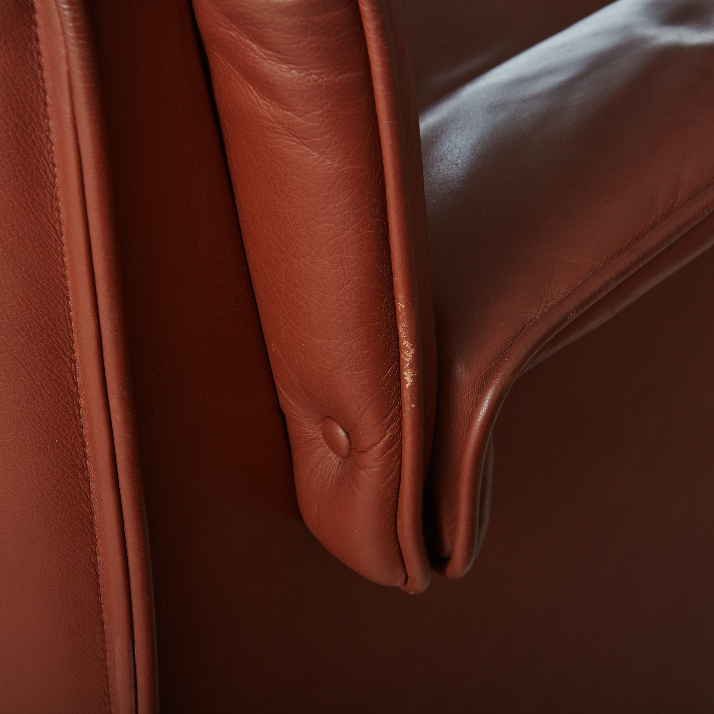 Lauriana' Chairs in Cognac Leather by Afra + Tobia Scarpa for B&B