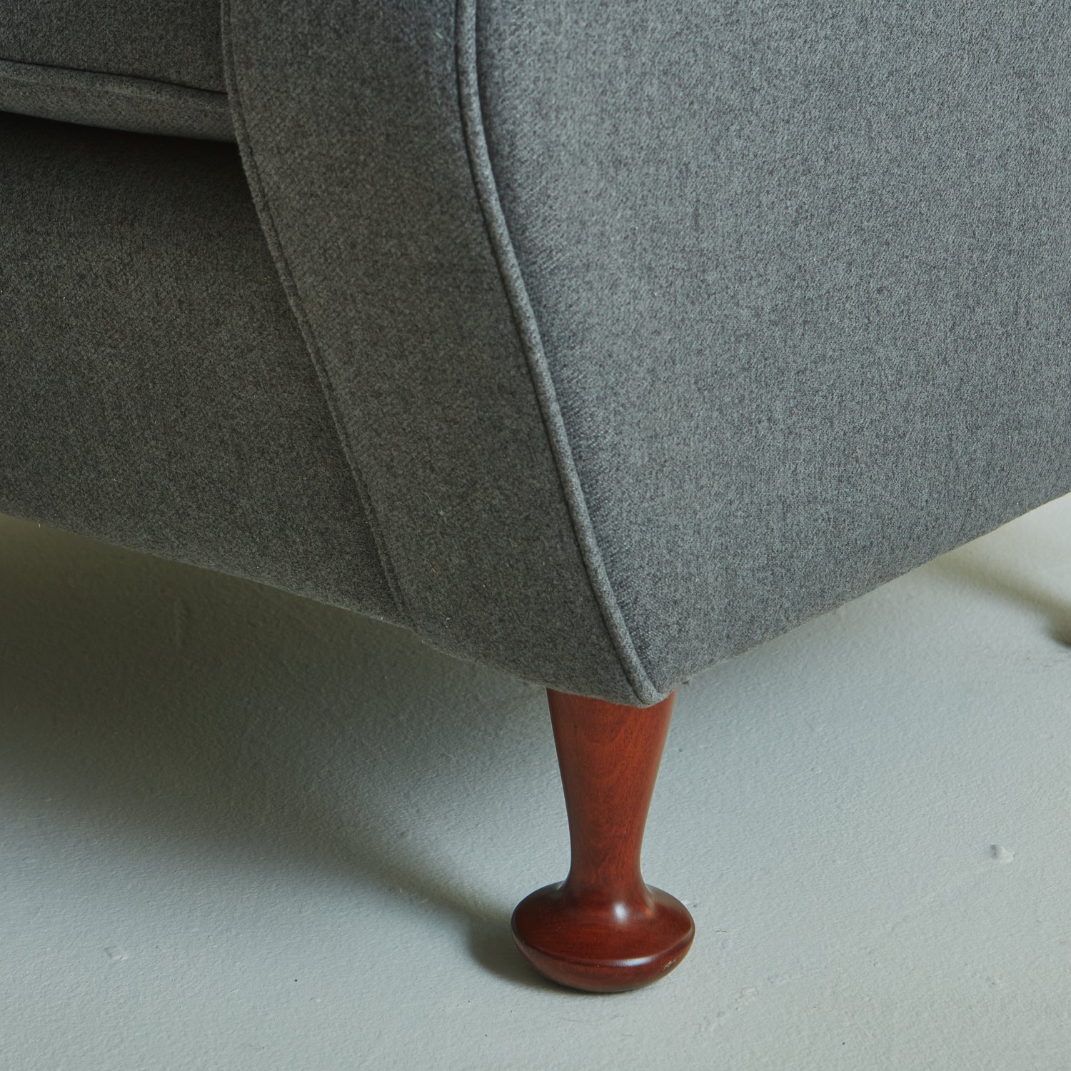 South In Mangiarotti, of Lounge in 1970s Style Loop — Italian the Loft of Chairs Wool Pair Gray Angelo