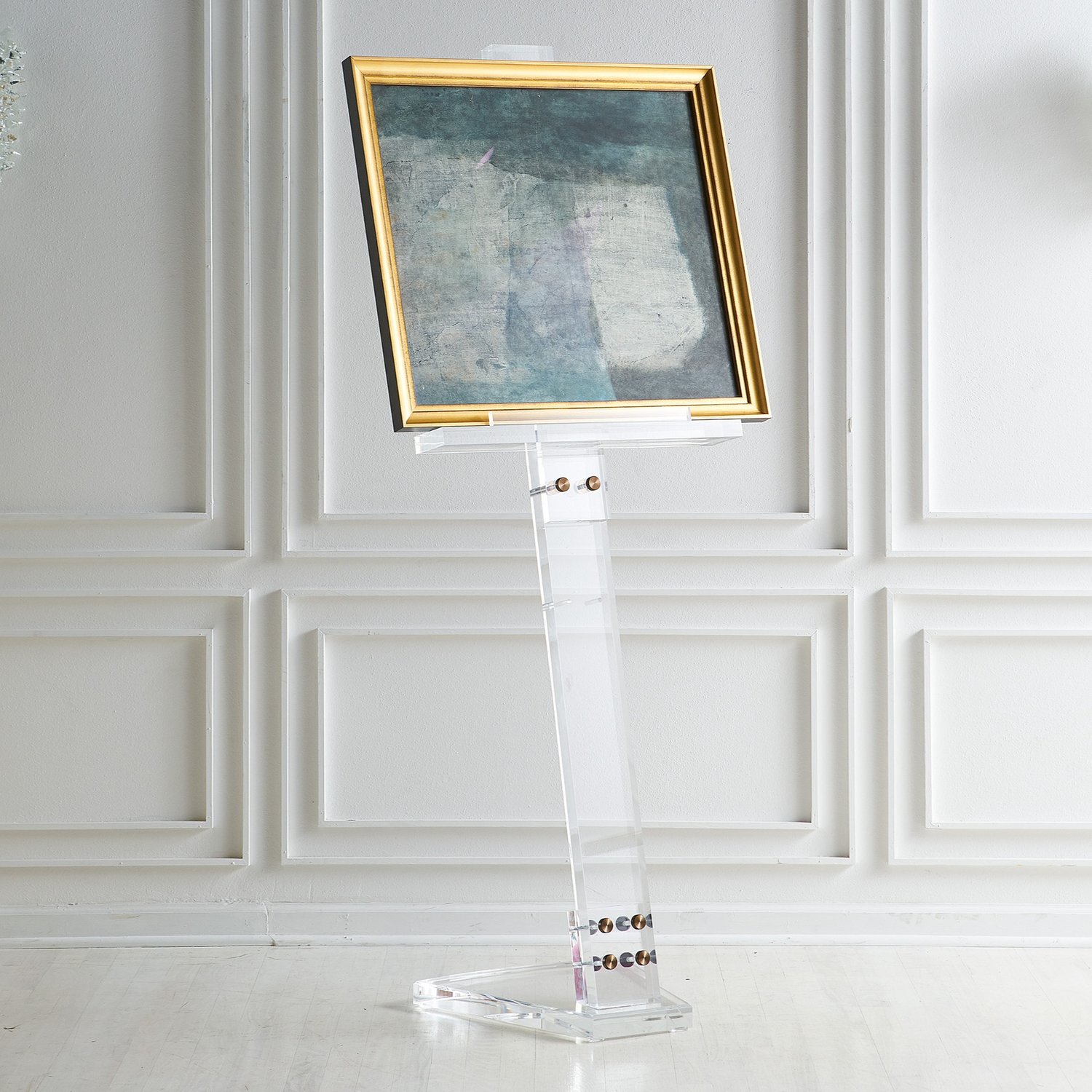 Lucite Standing Easel For Sale at 1stDibs