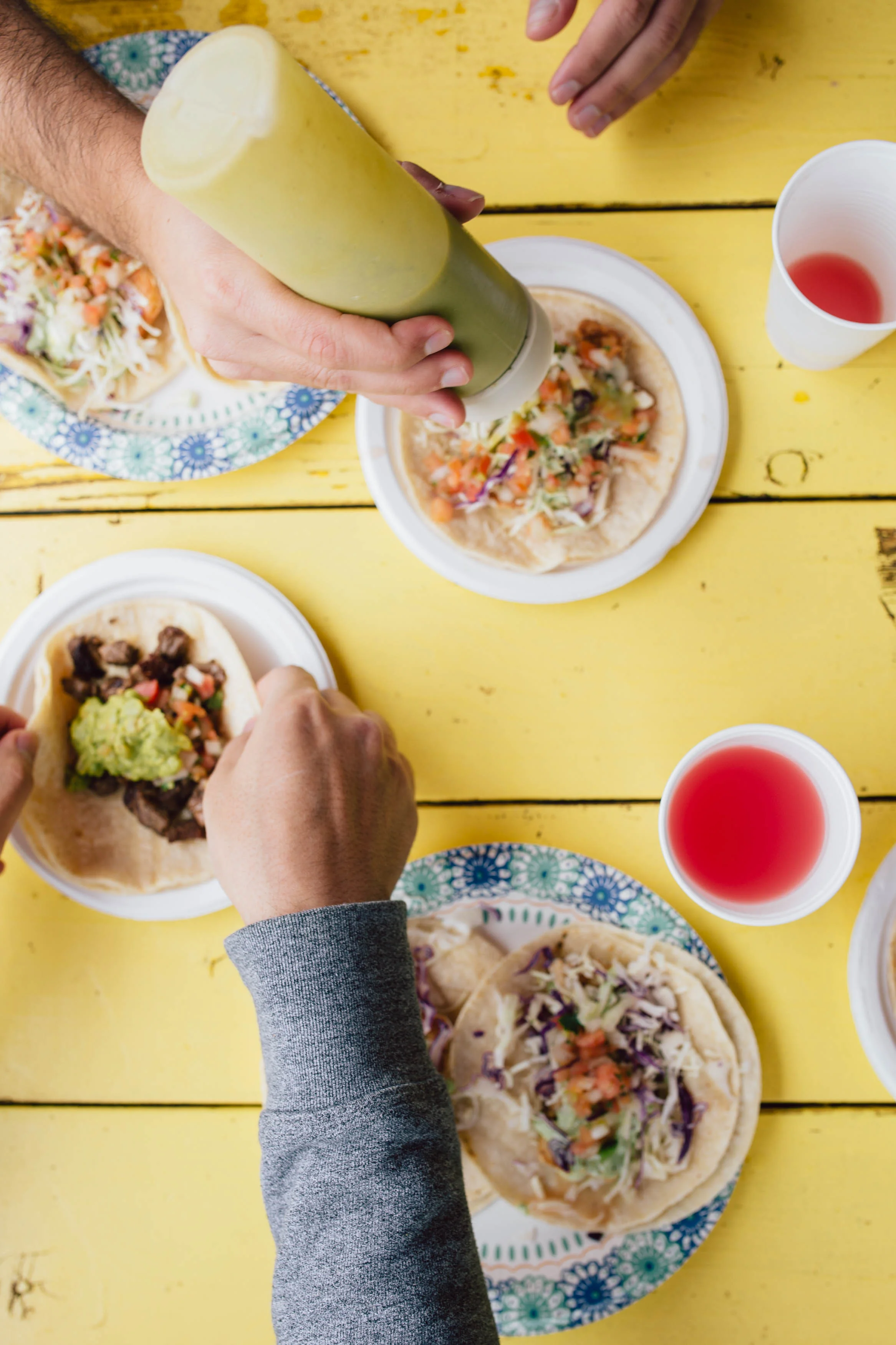 Food photography: tacos in Hawaii