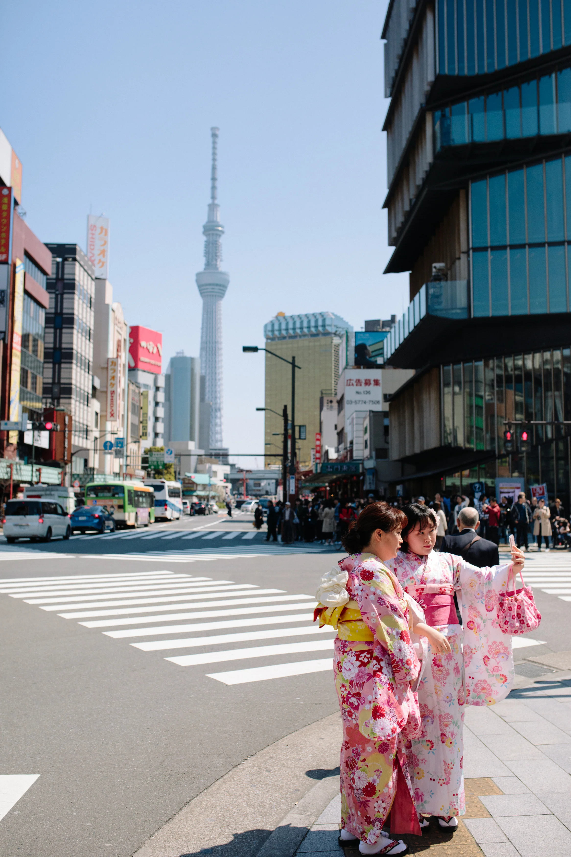 In Asakusa, Tokyo.