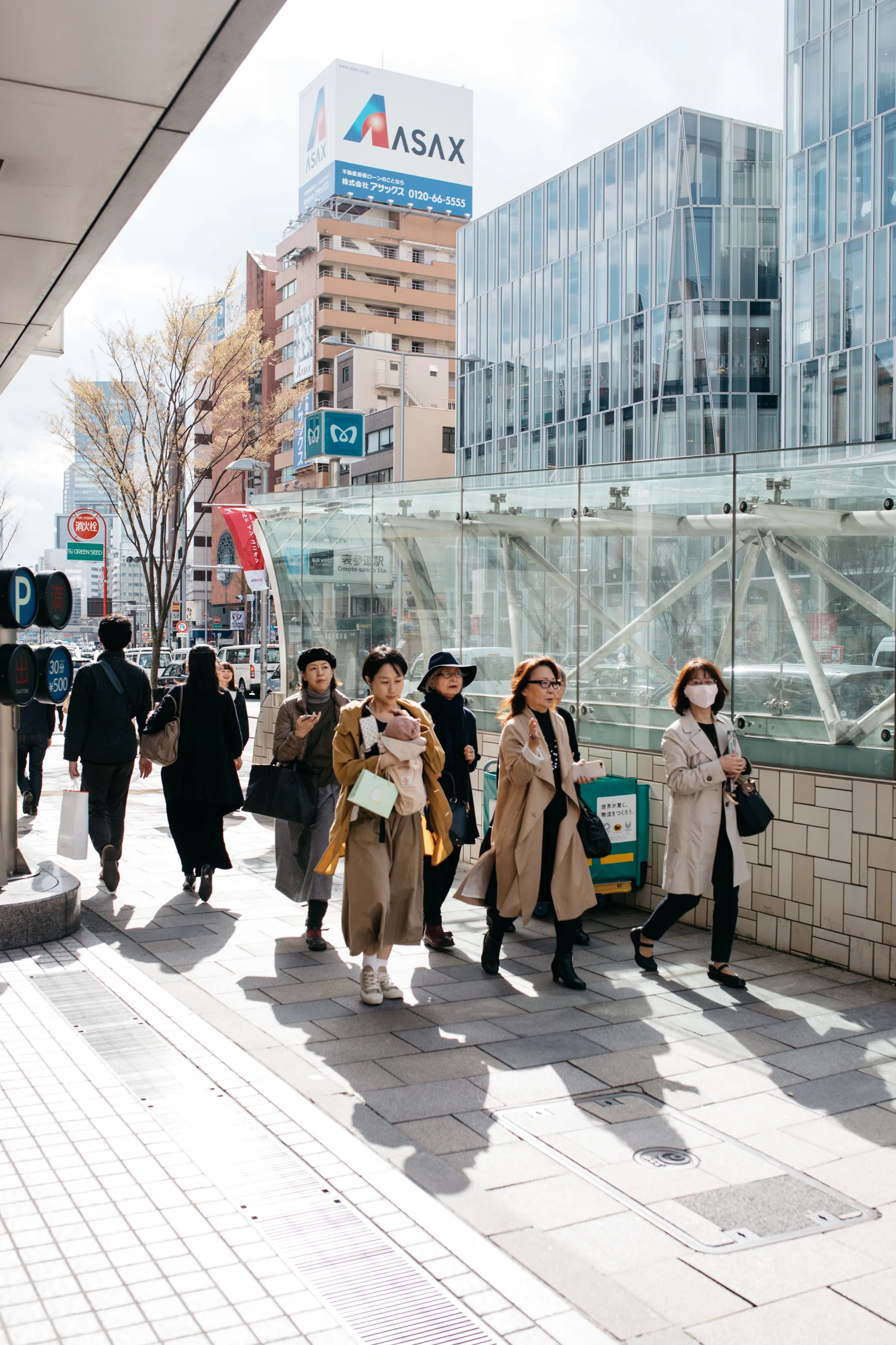 All of the camel coats in Tokyo