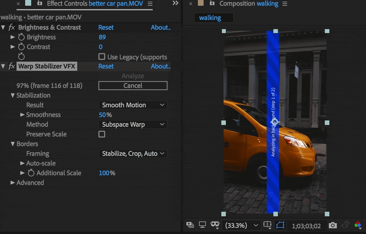 How to Easily Stabilize Video Footage in After Effects — Sandy Noto