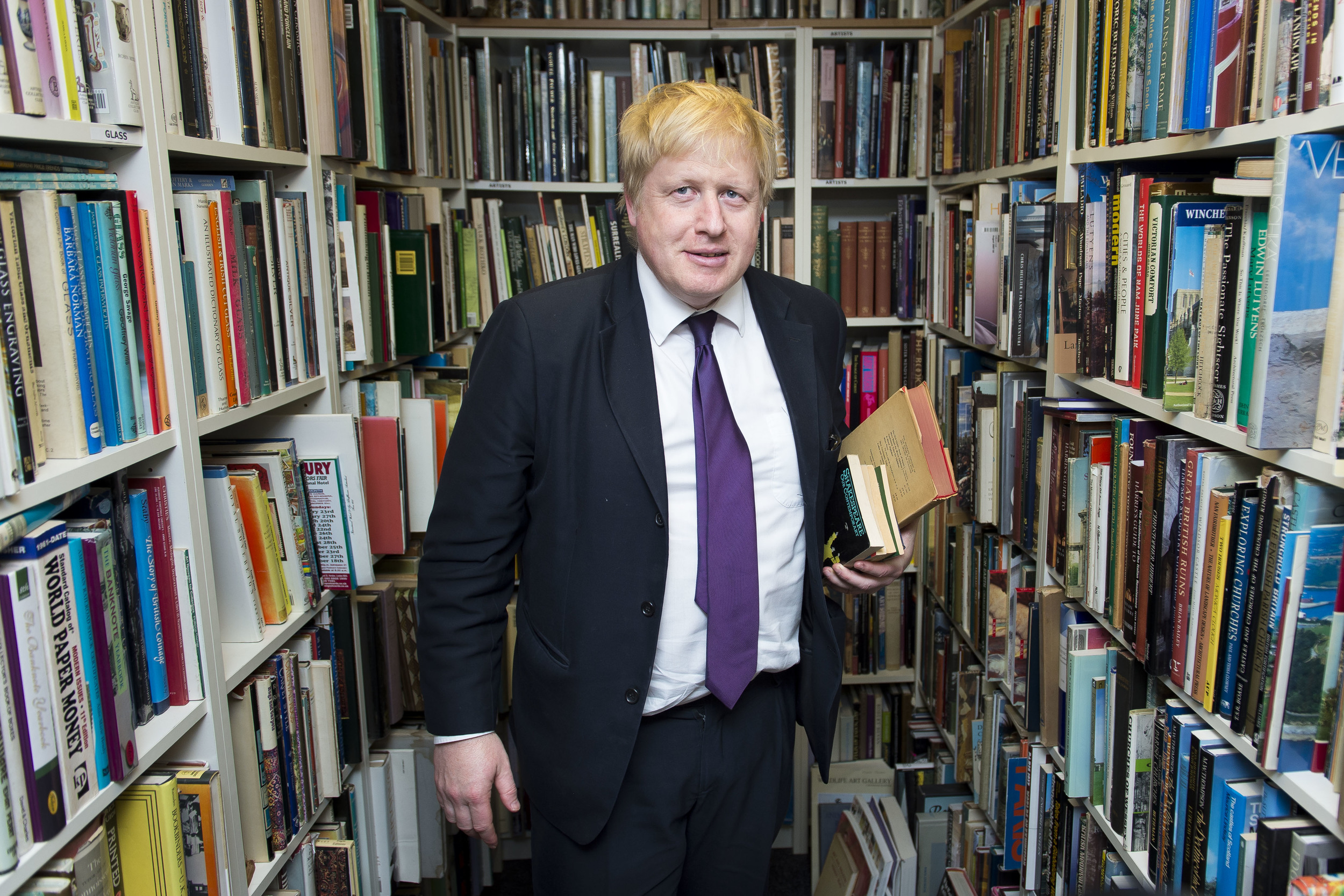 Boris Johnson - portrait photography