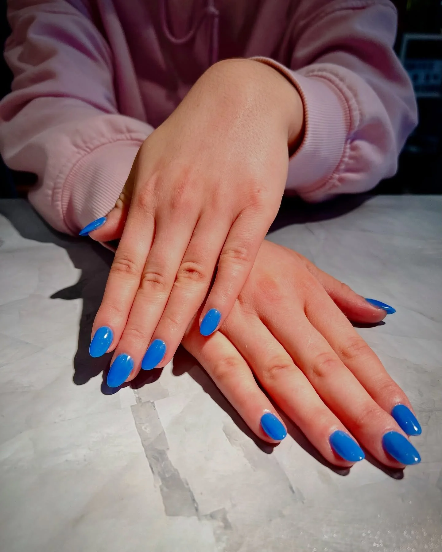 Congratulations on graduation! #villanova #havertown #naturalnails #poshmanipedi