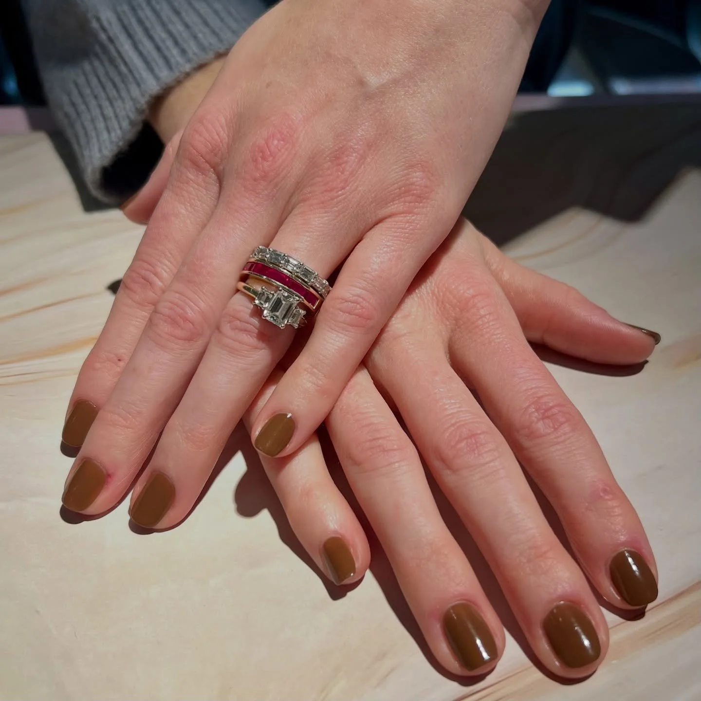 #poshmanipedi #havertown #naturalnails #luxuryrealestate