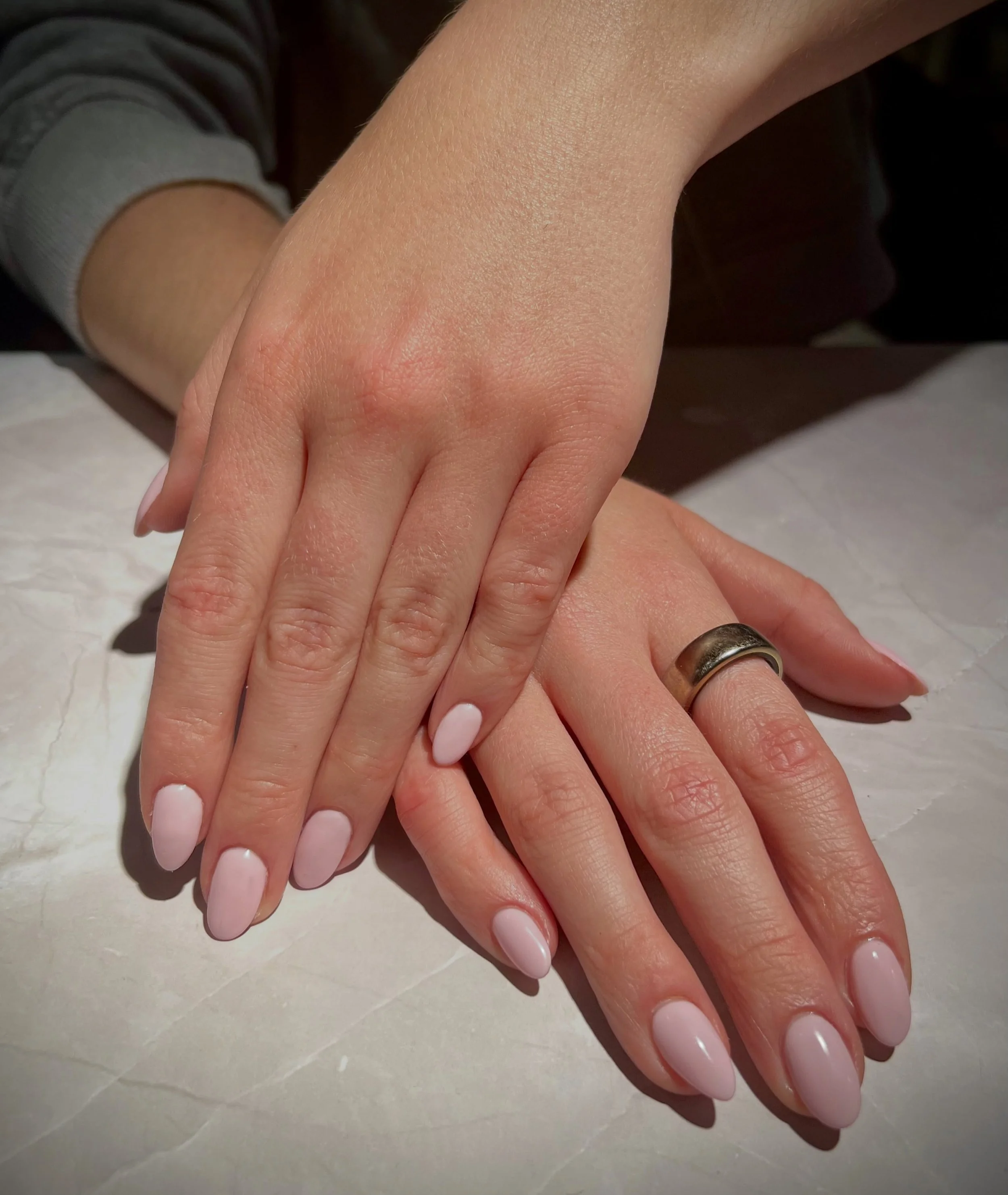 #poshmanipedi #naturalnails #havertown