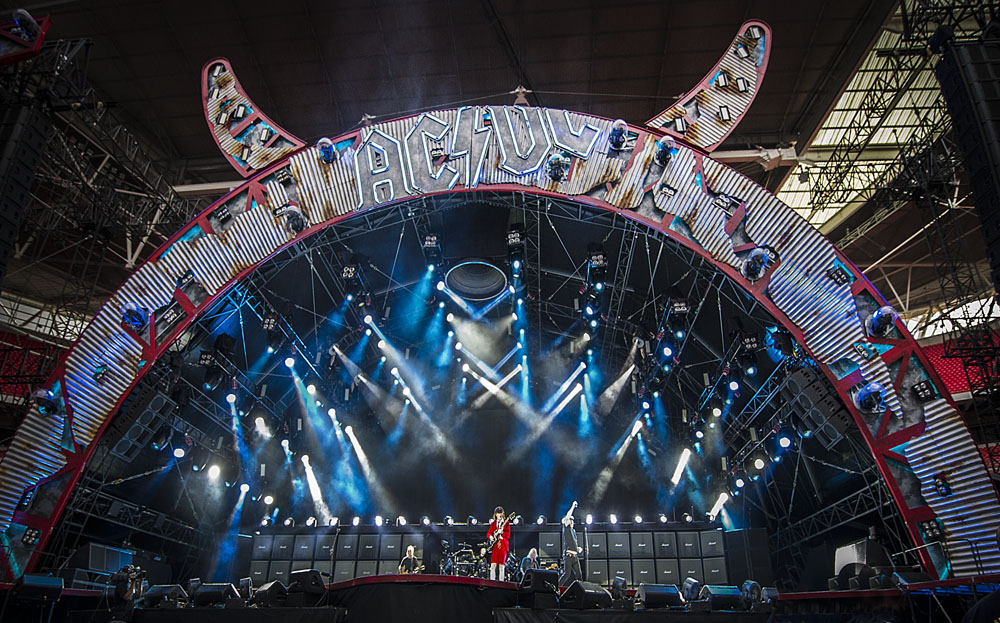 AC/DC in concert - London