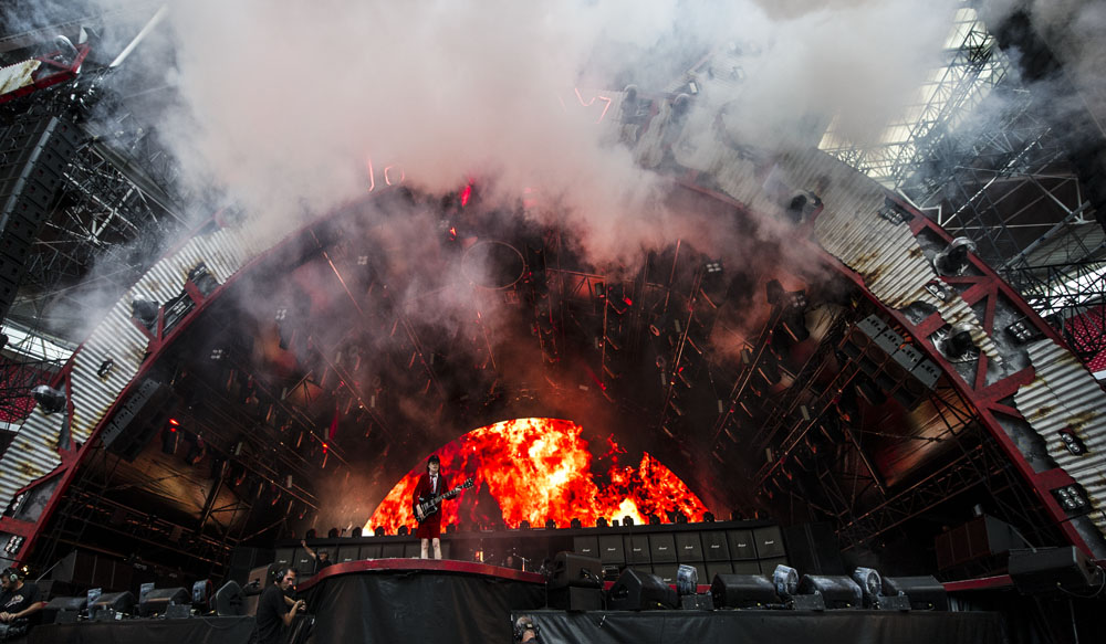 AC/DC in concert - London