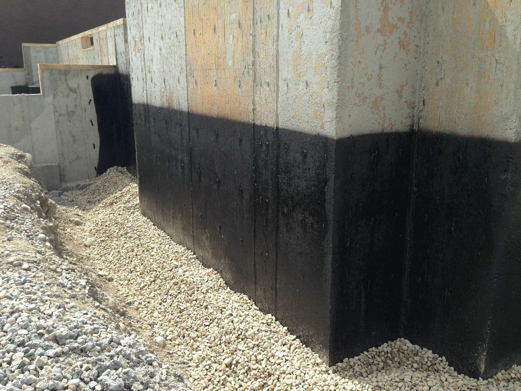 Tar Damp-proofing — Treval Foundation Spray