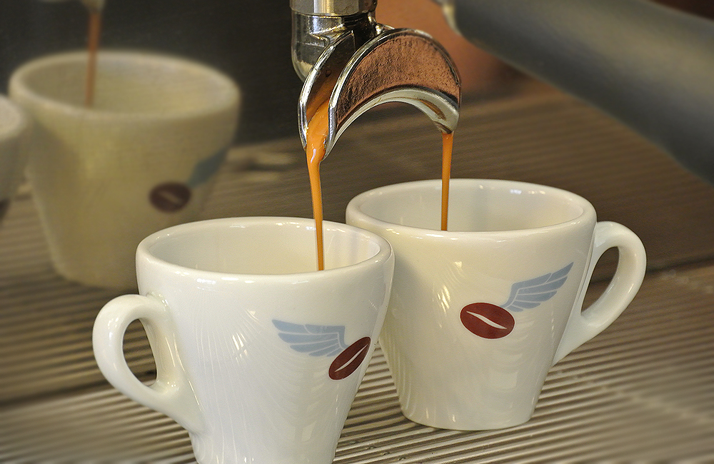 Espresso Staender Kaffee Mass Tamper Loeffel Edelstahl Kaffee & Tee Werkzeuge 1A