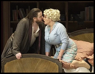 Dame Quickly in Falstaff (with Noel Bouley as Falstaff) DEUTSCHE OPER BERLIN