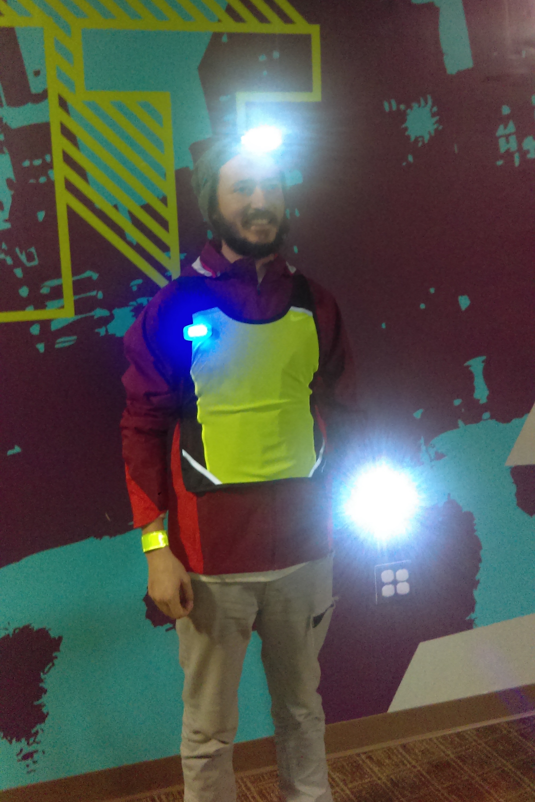 Here, Jason demonstrates the impact of both types of lights and just how visible you can be out on the roads!