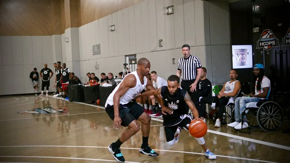 Jay Resto (black jersey) is the captain of Team Classic