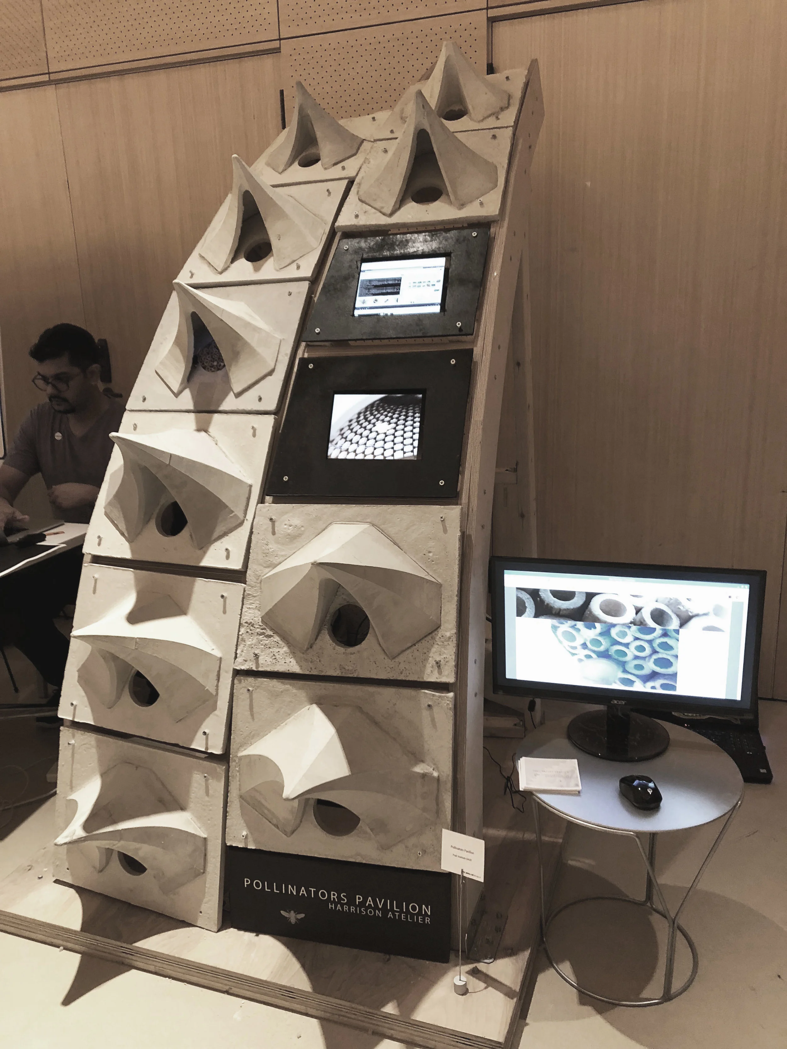 Pollinators Pavilion prototype at NYML Demo 2018