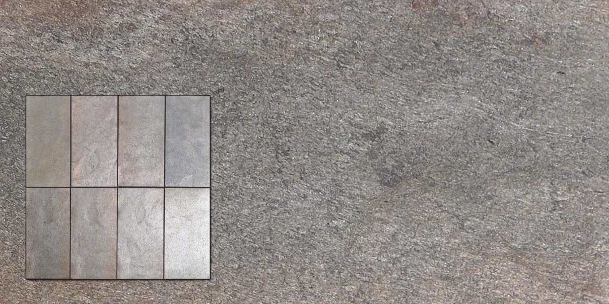  Golden TXTR-LITE Flexible Stone Veneer  Inset shows variation 