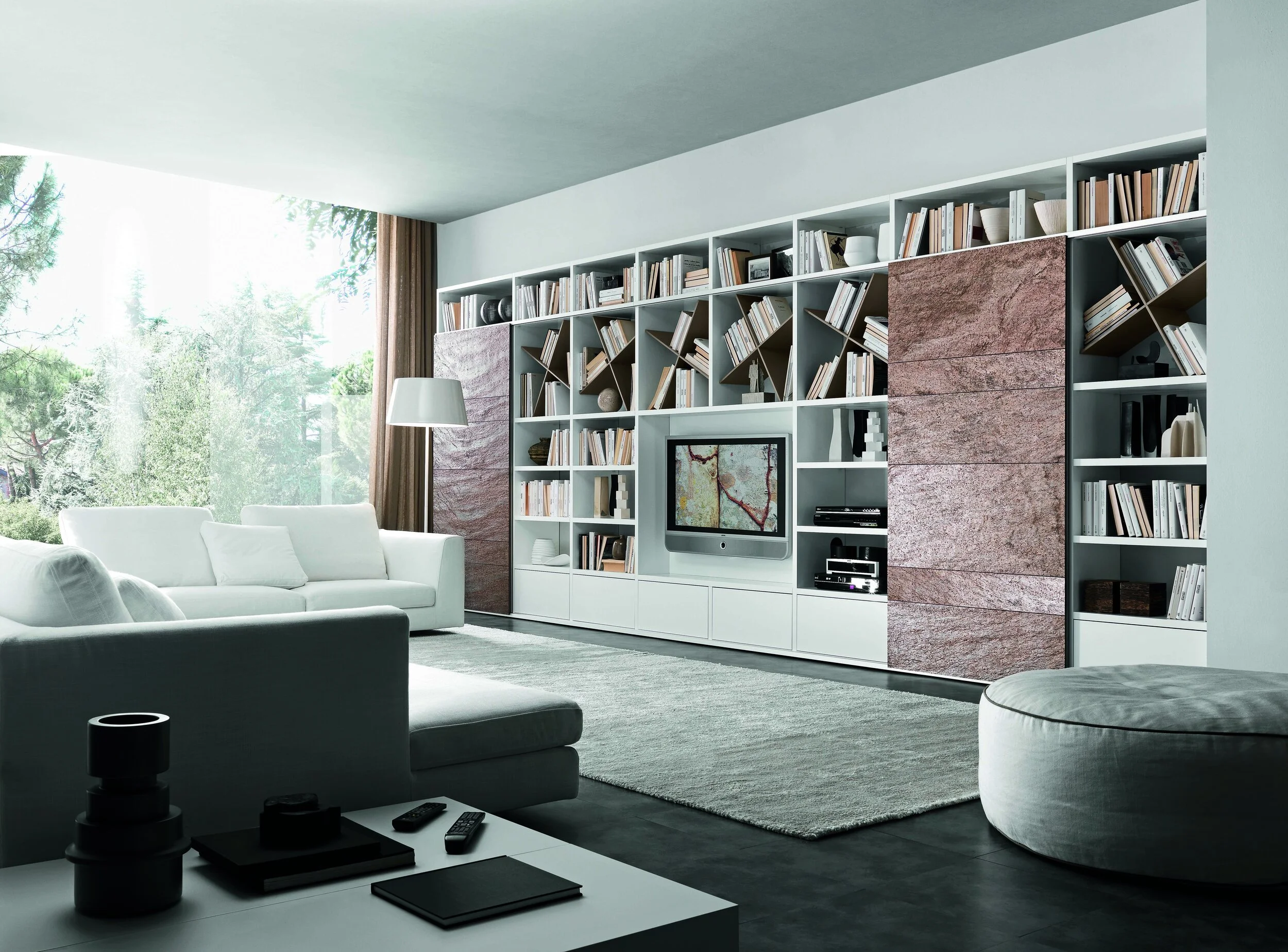  D. Copper Flexible Stone Veneer Feature Wall 