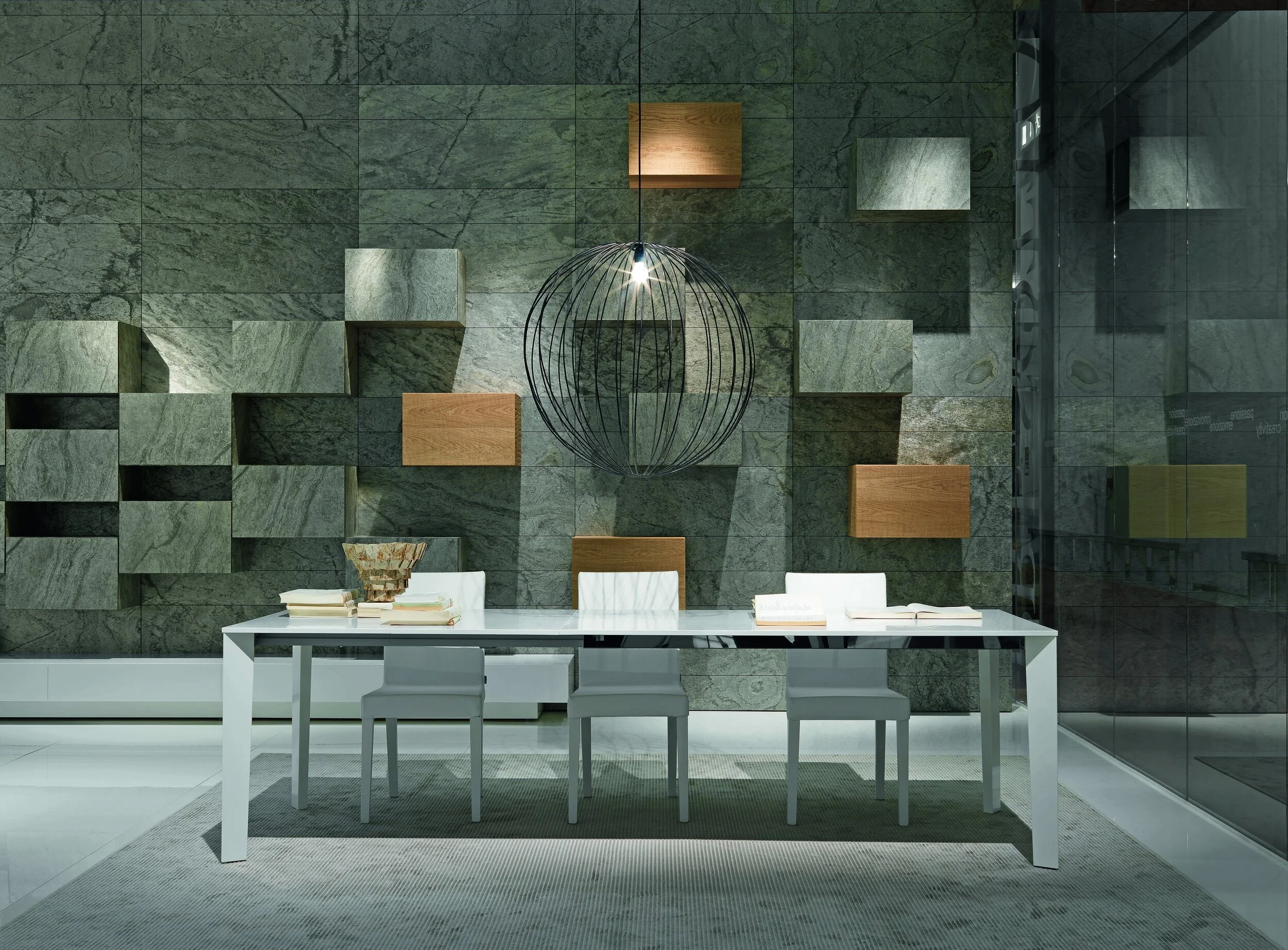  D. Green TXTR-LITE Flexible Stone Veneer Wall 