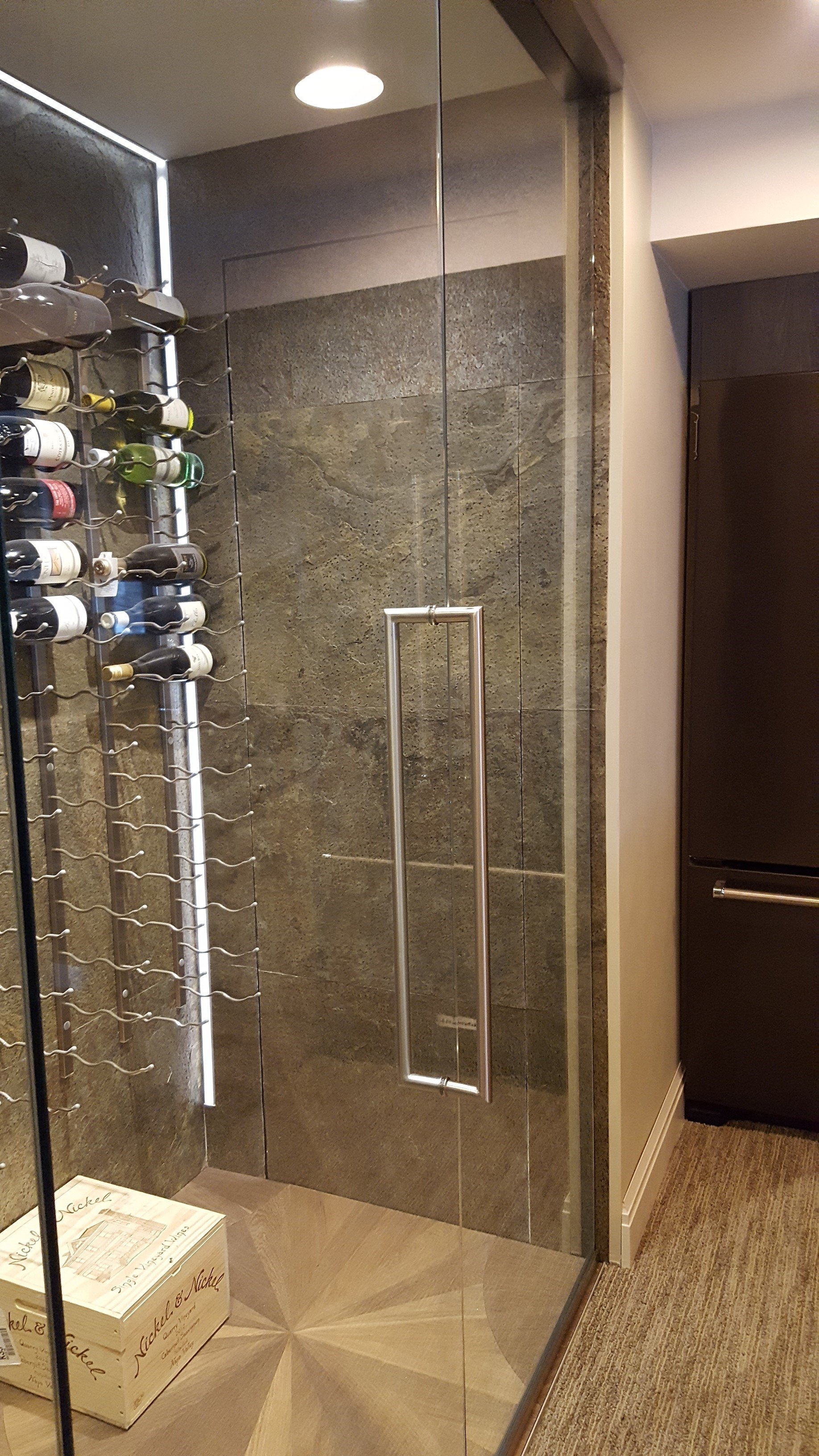 Jerra Green TXTR-LITE wine closet