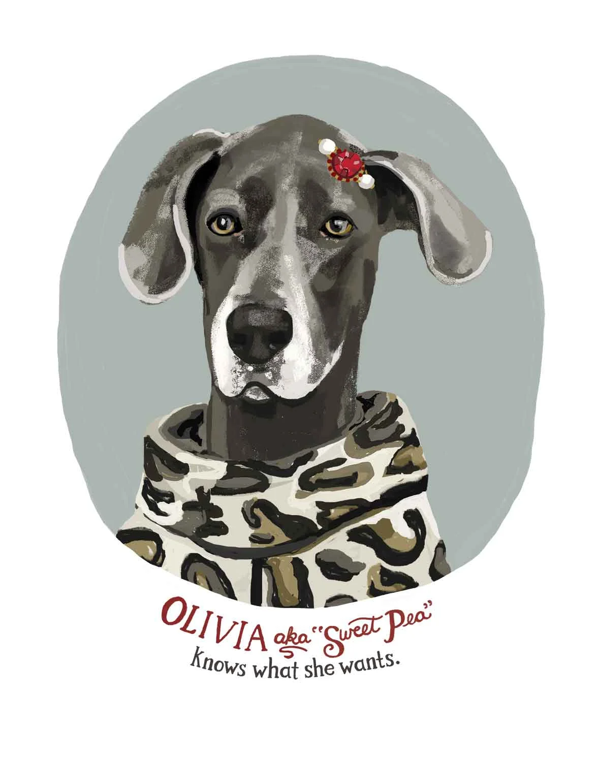Olivia, the Great Dane