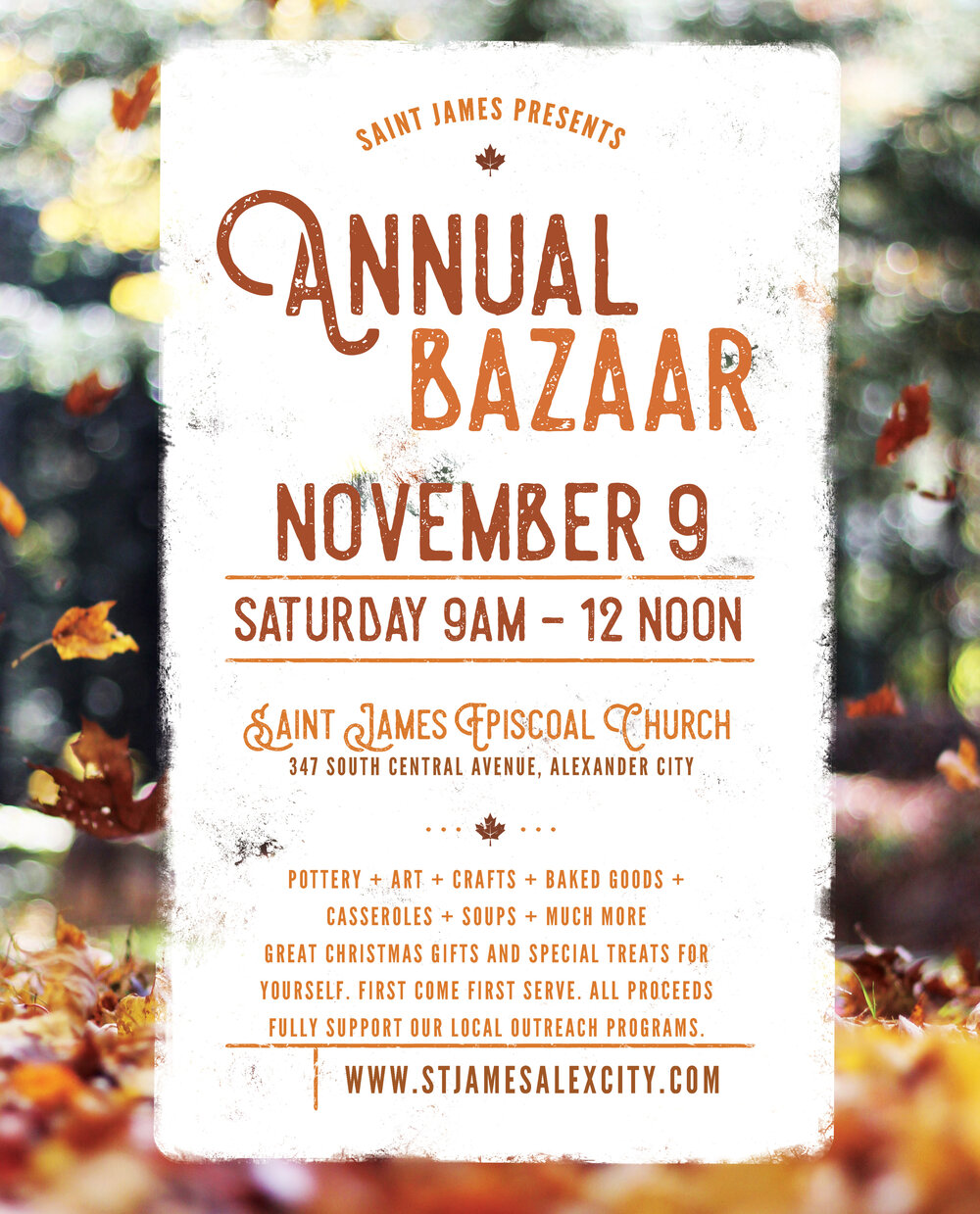 2019 Bazaar — St. James Episcopal Church