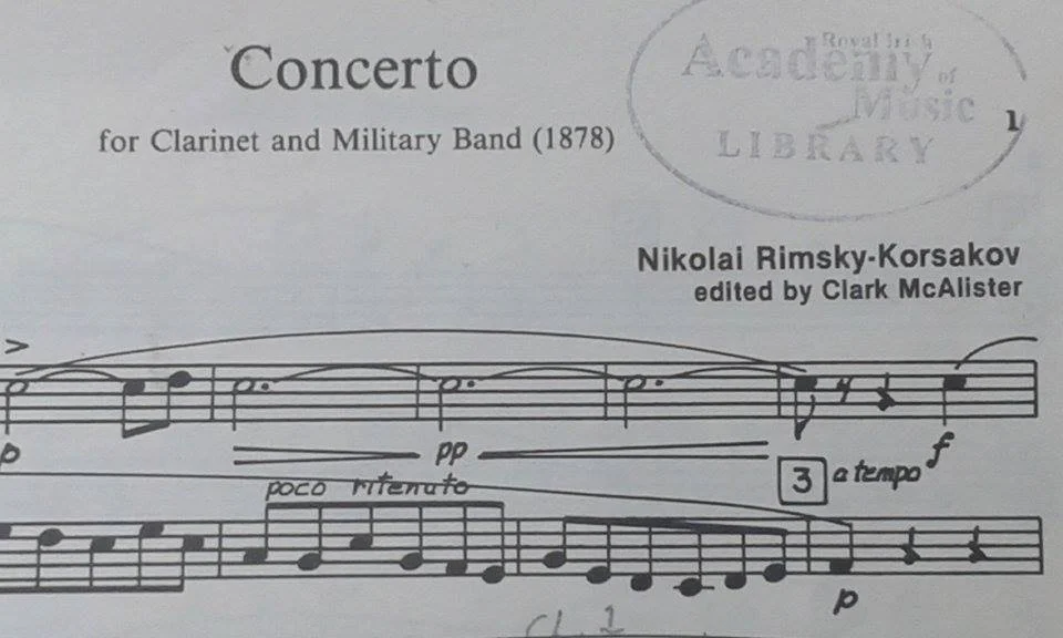 Concerto performance at the National Concert Hall Dublin