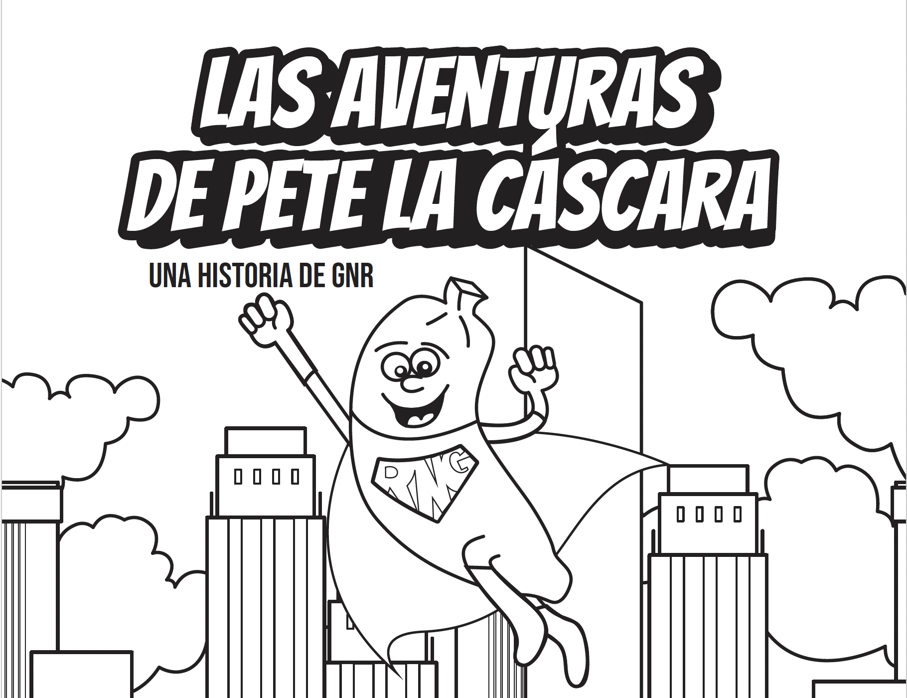 Spanish Translation: Pete the Peel Coloring Book