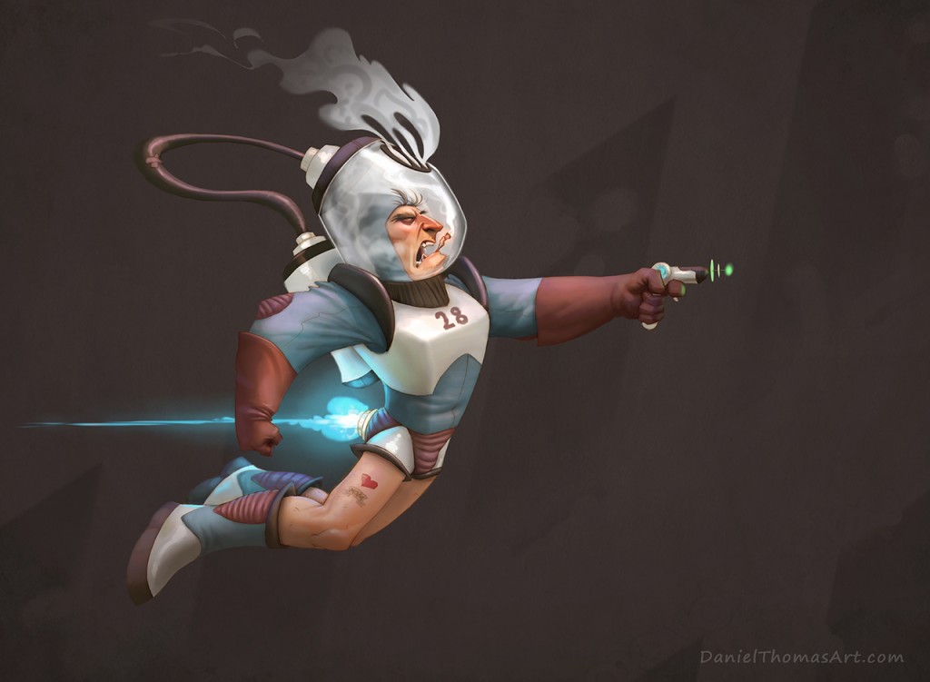 Space Hero by Daniel Thomas