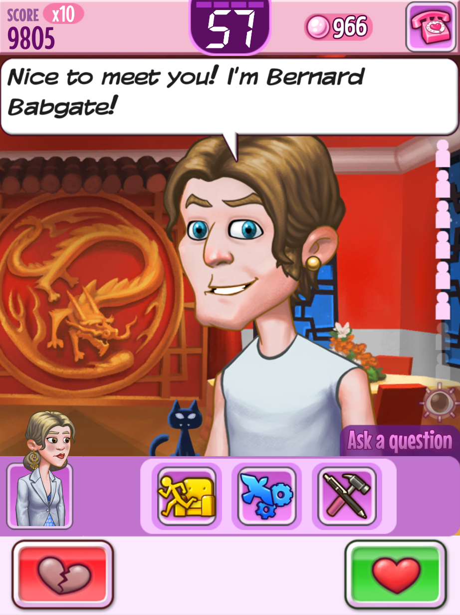 The current Chain multiplier is in the top left corner next to your score! (Image not necessarily representative of final quality.)