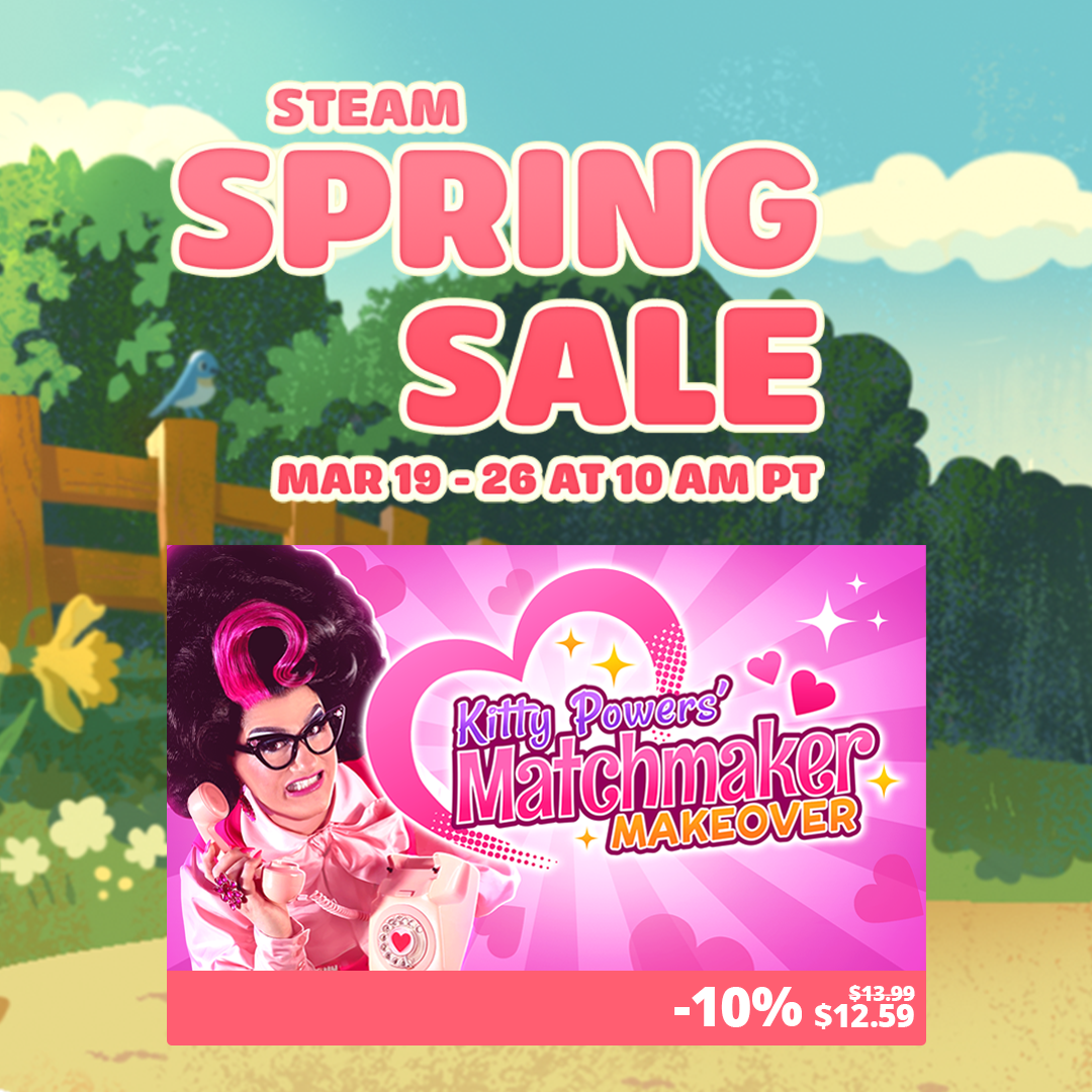 Spread the love during the Steam Spring Sale! Save 10% on Matchmaker!