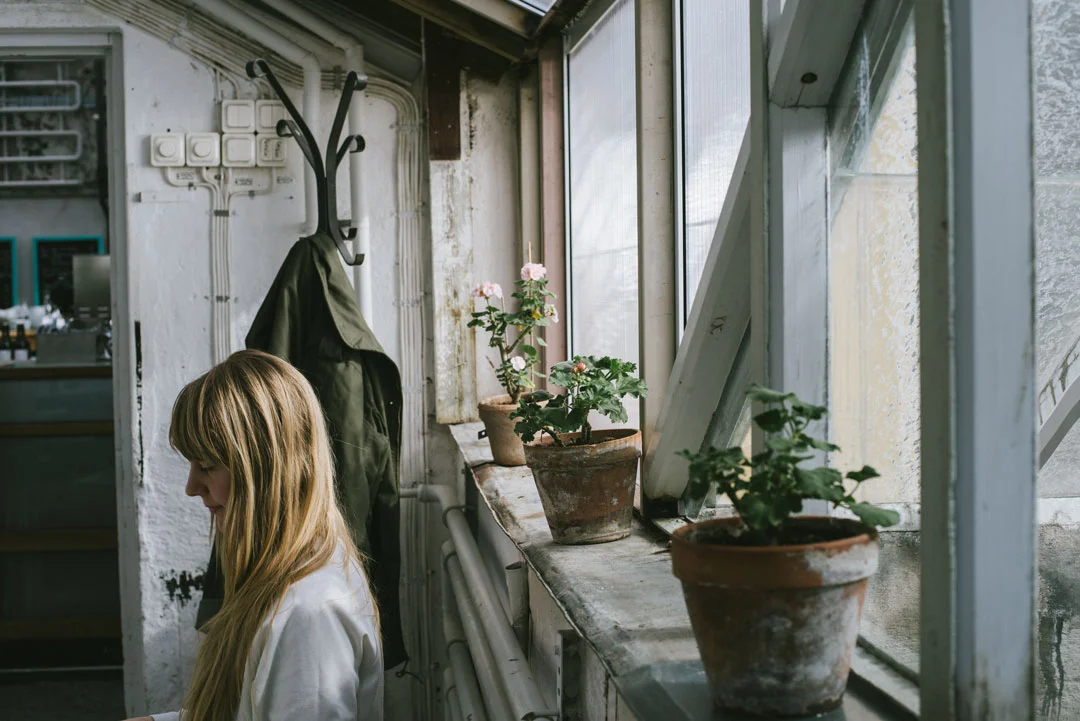Gamla Orangeriet café och restaurang i Bergianska trädgården