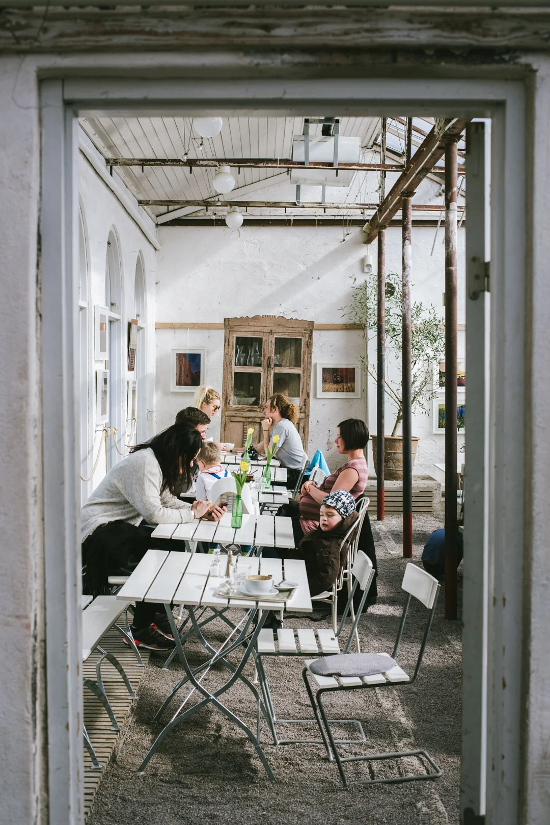 Gamla Orangeriet café och restaurang i Bergianska trädgården